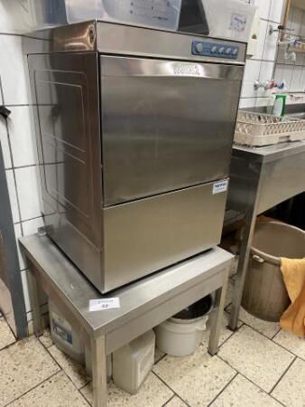 Lave vaisselle DIHR + table en inox