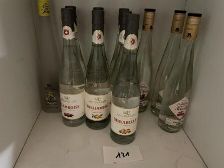 Lot de 23 bouteilles de vin