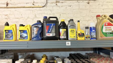 Lot de produits de protection, de peintures, de durcisseur …