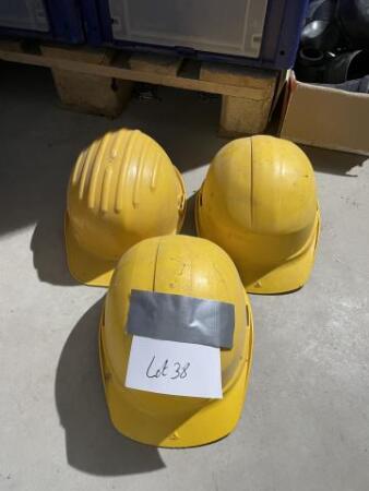 Lot de 3 casques de chantier