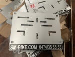 Lot de support de plaques