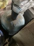 Chauffage de chantier au gaz avec bonbonnes