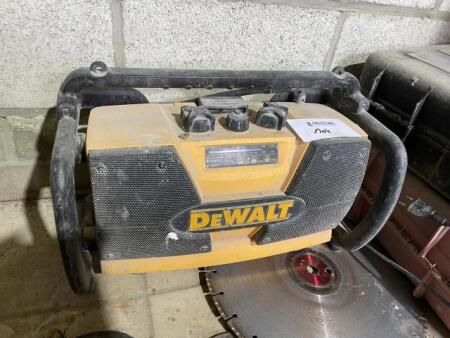 Radio de chantier DEWALT									