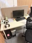 Bureau blanc 150 x 60 cm