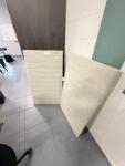 Lot de trois séparateurs de bruit pour bureau IKEA