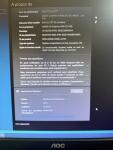 Tour PC : 8 Go ram, IntelCore i3, DD 112 GB - Windows 10 Pro